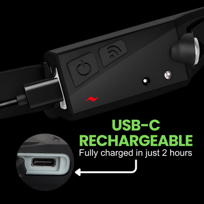 ArcLume 230° Rechargeable Headlamp Panoramic Vision and Hands-Free