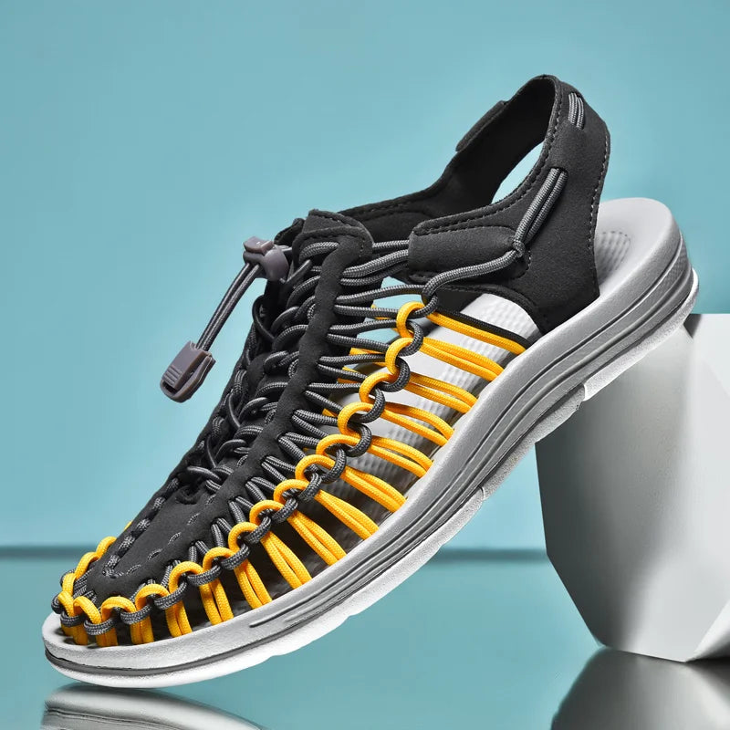 Sandalias de Playa Tejidas de Verano