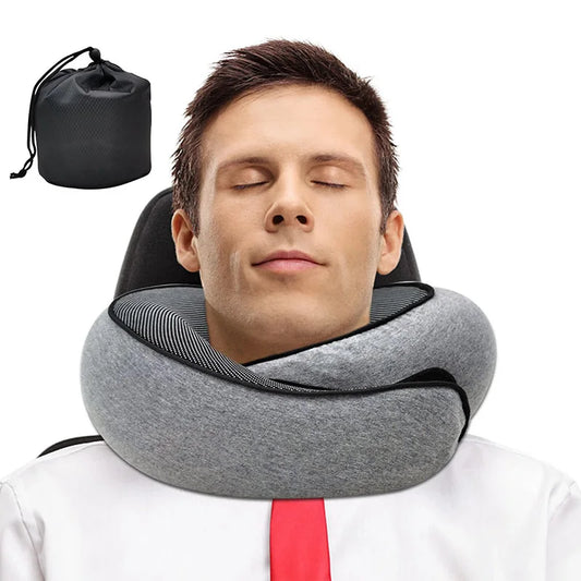 Almohada cervical de viaje ComfortTravel (espuma viscoelástica)