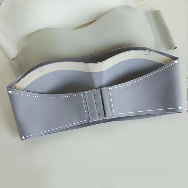 Sostén bandeau strapless para mujer