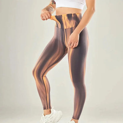 Leggings Seamless con Degradado