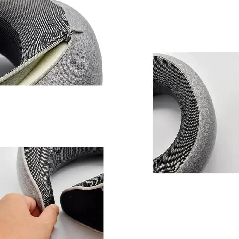 Almohada cervical de viaje ComfortTravel (espuma viscoelástica)