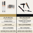 WaveAir Cepillo Modelador y Secador 5 en 1  Rizos, ondas y liso de peluquería