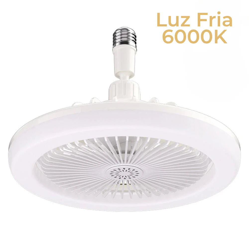 LED Ceiling Fan con Light y Remote Control