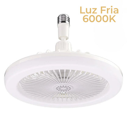LED Ceiling Fan con Light y Remote Control